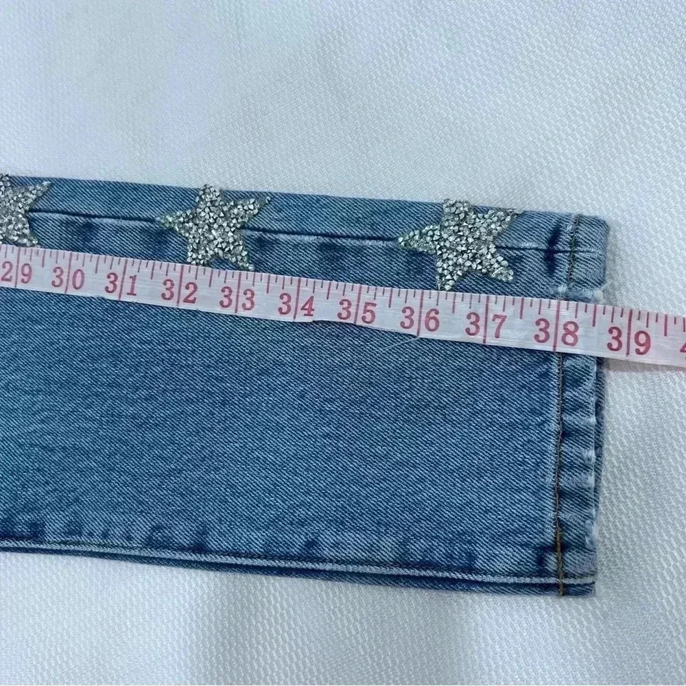 Carmar Alexander Ezra Rhinestone Star Jeans size 24 - Picture 12 of 14